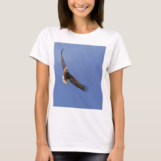 Soaring Bald Eagle T-Shirt (Front)