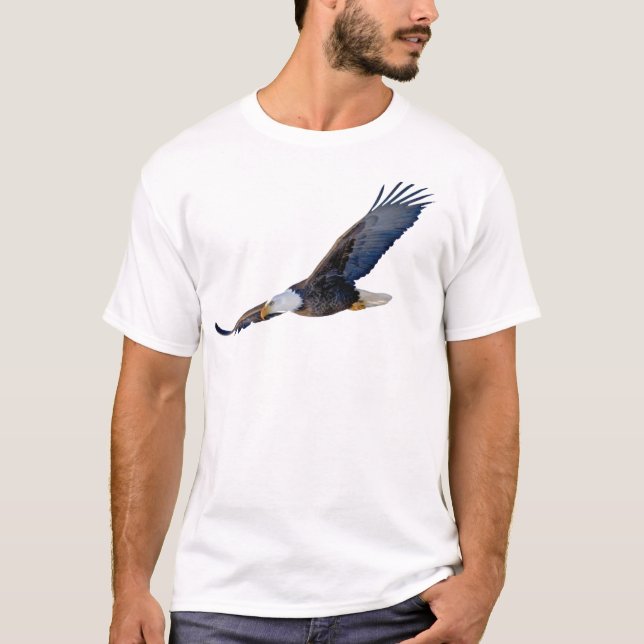 Soaring Bald Eagle T-Shirt (Front)