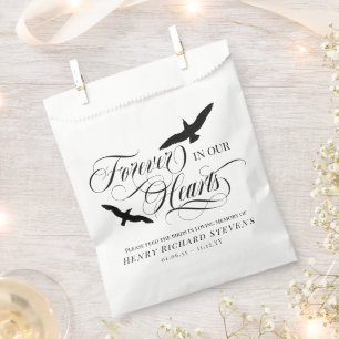 Soaring Birds Forever In Our Hearts Bird Seeds Favour Bags
