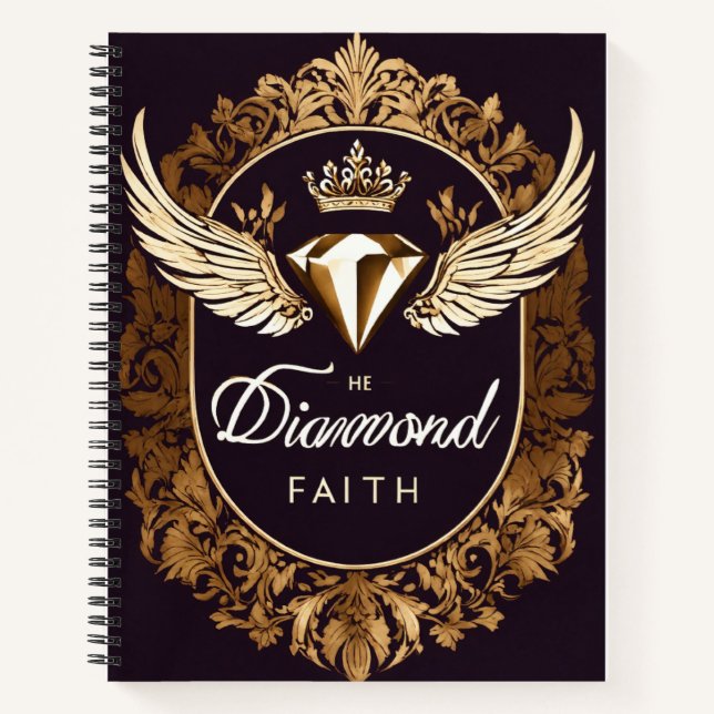 Soaring Crystal Eagle Transformation Notebook (Front)