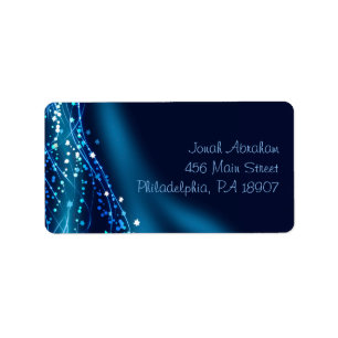 Soaring Dove Bat Bar Mitzvah Return Address Label