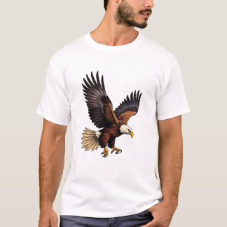 Soaring Eagle in the Sky T-Shirt