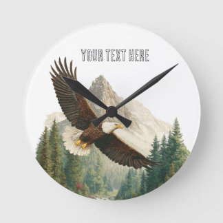 Soaring Eagle  Round Clock