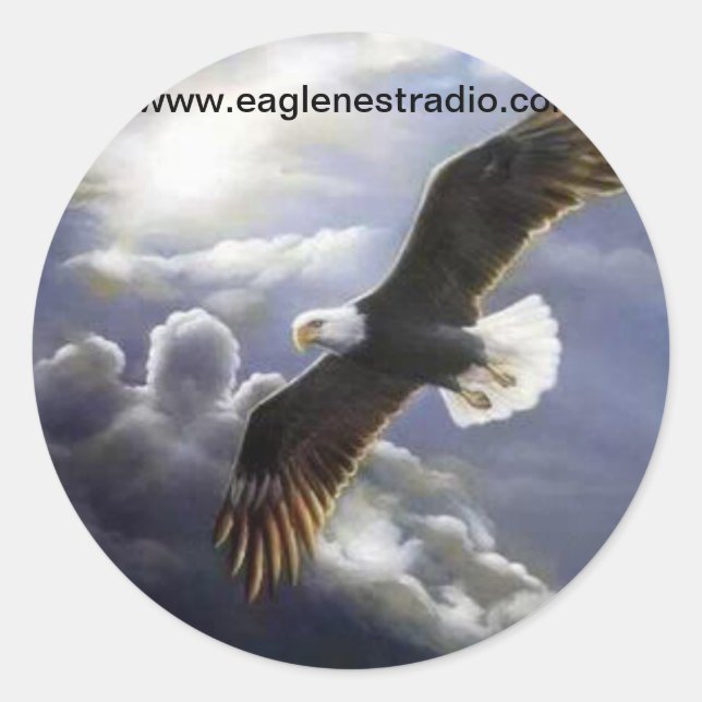 soaring eagle sticker (Front)