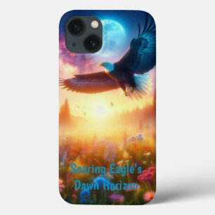 Soaring Eagle's Dawn Horizon iPhone 13 Case