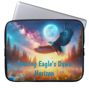 Soaring Eagle's Dawn Horizon Laptop Sleeve