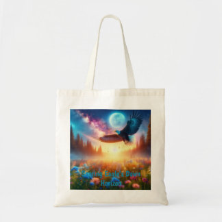 Soaring Eagle's Dawn Horizon Tote Bag