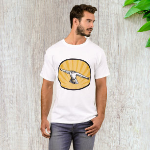 Soaring Falcon Bold Bird of Prey T-Shirt