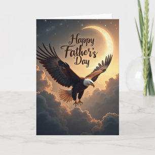 Soaring Fathers Day Emblem Card