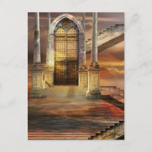 Soaring gate postcard
