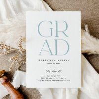 Soaring Grad | Light Blue + White Graduation