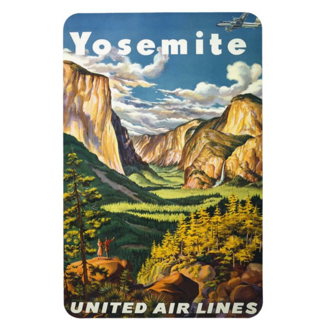 Soaring Over Sierra Nevada Magnet (Vertical)