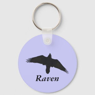 Soaring Raven Gifts Key Ring
