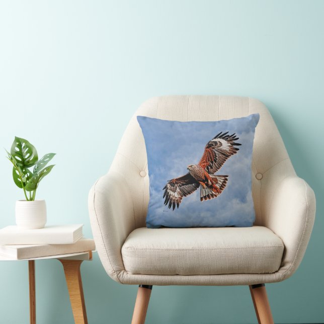 Soaring Red Kite Cushion (Chair)