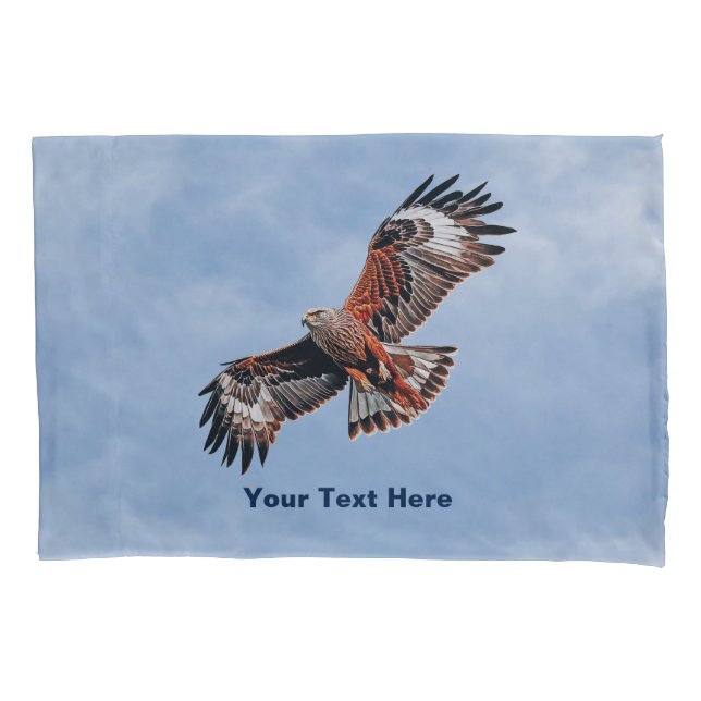 Soaring Red Kite Pillowcase (Front)