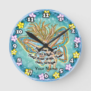 Soaring Round Clock