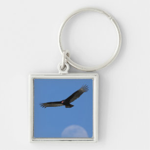Soaring with Luna Key Ring