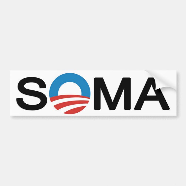 SOBAMA BUMPER STICKER (Front)