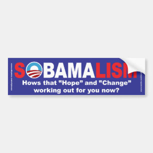 SOBAMALISM BUMPER STICKER
