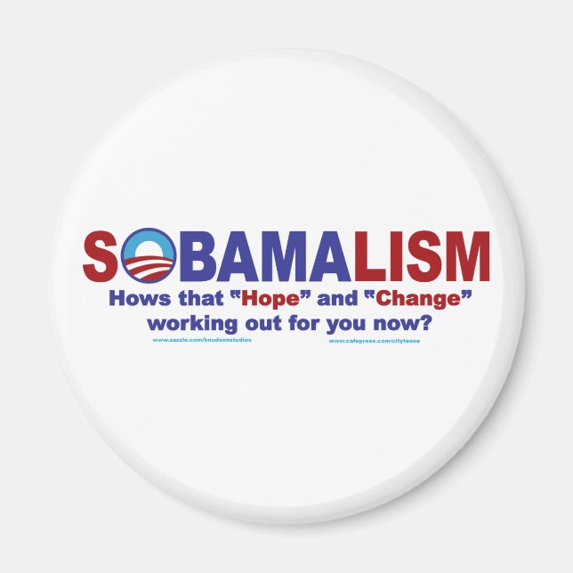 SOBAMALISM MAGNET (Front)