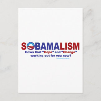 SOBAMALISM POSTCARD