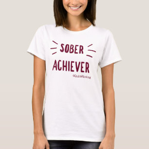 Sober Achiever Slouchy Boyfriend T-Shirt #1