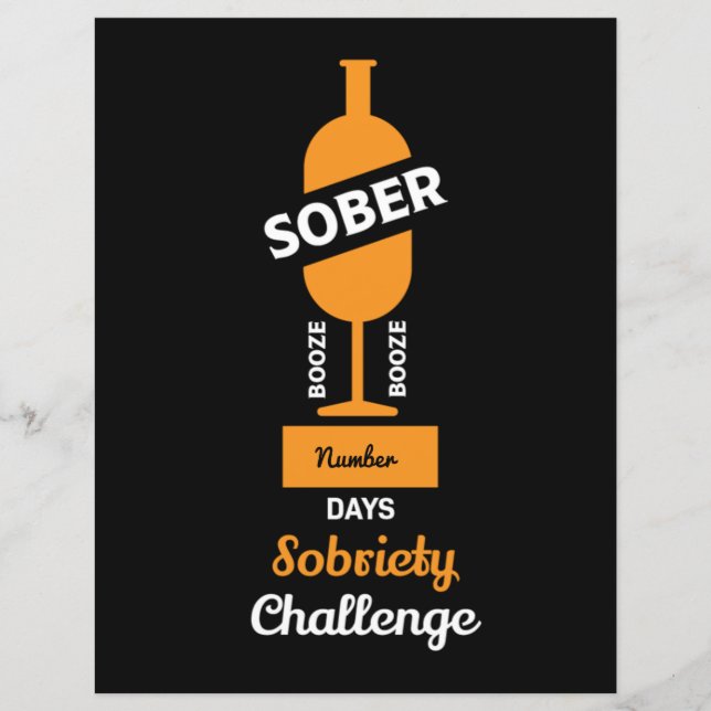 Sober AF Alcoholic Addict Recovery   Acrylic Award (Front)