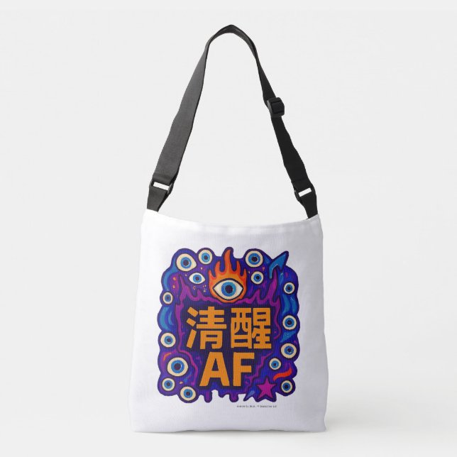 Sober AF - Chinese - Tote (Front)