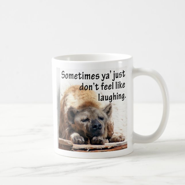 Sober Hyena Mug (Right)