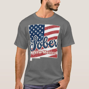 Sober In New Mexico Vintage T-Shirt