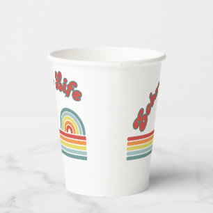 Sober Life Paper Cups Recovery Celebration