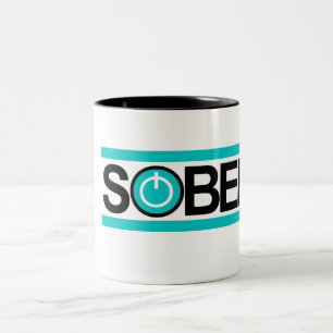Sober Power button Coffee Mug