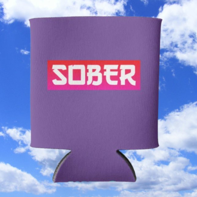 SOBER Purple Can Cooler (Creator Uploaded)