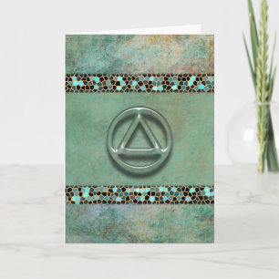 Sober Recovery Anniversary Congratulations Card