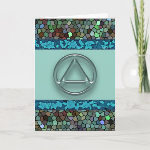 Sober Recovery Anniversary Congratulations Card