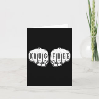 Sober Recovery Sobriety Gift Drug Free  Card