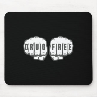Sober Recovery Sobriety Gift Drug Free Mouse Mat