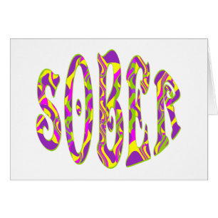 SOBER  Retro 60’s Art Psychedelic