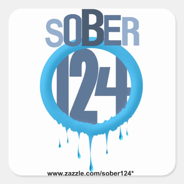 Sober-ring Logo Stickers (Front)