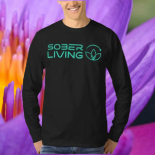 Sober & Shining – Lotus Power Long Sleeve T-Shirt