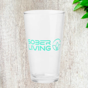 Sober & Shining – Lotus Power Pint Glass