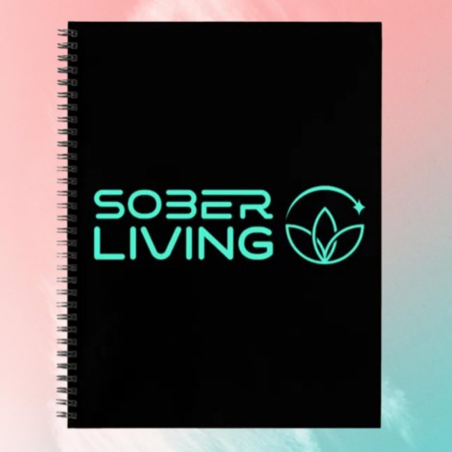Sober & Shining – Lotus Power Spiral Notebook (Creator Uploaded)
