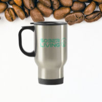 Sober & Shining – Lotus Power Travel Mug