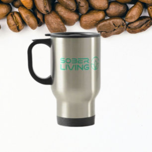Sober & Shining – Lotus Power Travel Mug