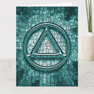 Sober Sobriety Recovery Greeting Card
