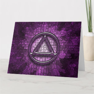 Sober Sobriety Recovery Greeting Card