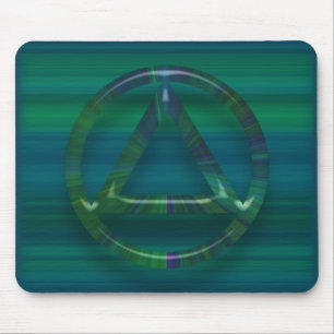 Sober Sobriety Recovery Mouse Pad (Mousepad)