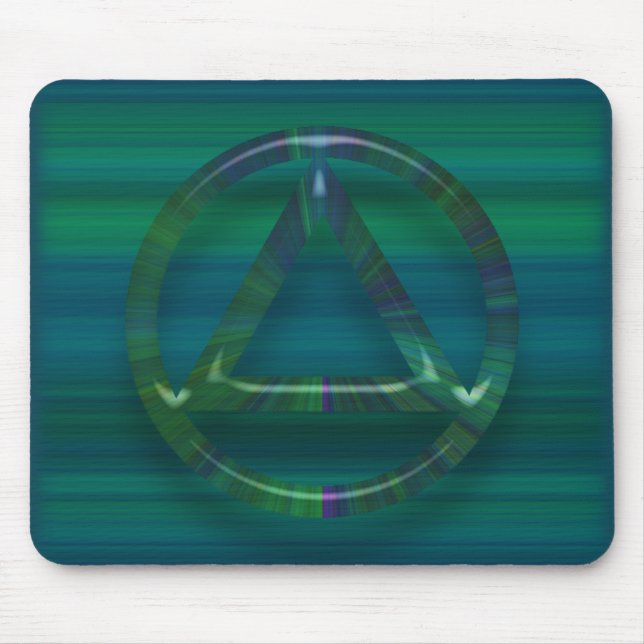 Sober Sobriety Recovery Mouse Pad (Mousepad) (Front)