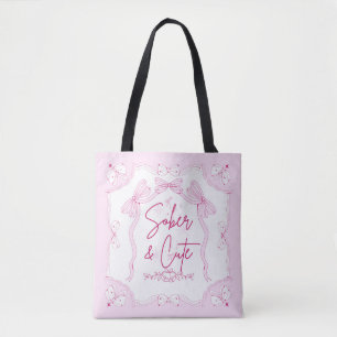 Sober tote bag