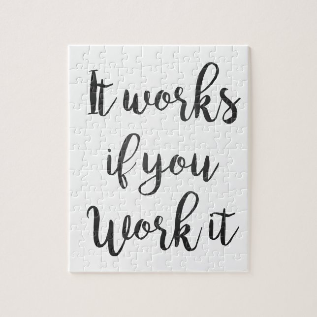 Sobriety 12 step recovery quote gift clean sober jigsaw puzzle (Vertical)